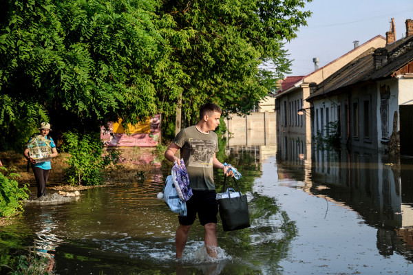 ЄС надасть Україні допомогу у подоланні наслідків катастрофи на Каховській ГЕС