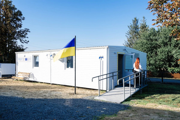 У 2024 році в Україні було встановлено 12 нових модульних клінік завдяки підтримці ЄС
