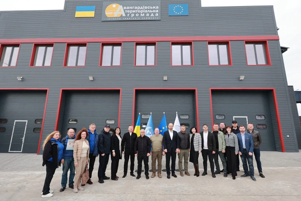 У Одеській області за підтримки ЄС відкрито нову будівлю Центру безпеки громадян