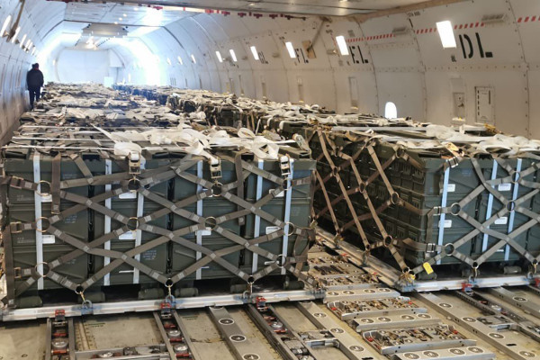 Сполучені Штати відправили до України вже сьомий літак із військовою допомогою