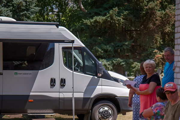 Понад 7 тисяч жителів Запорізької області отримали медичну допомогу завдяки мобільним клінікам